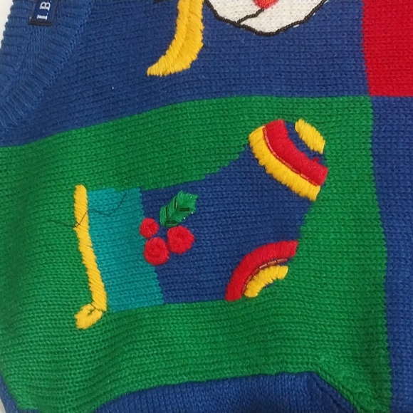 I.B.DIFFUSION XMAS SWEATER Size Med - Picture 10 of 10